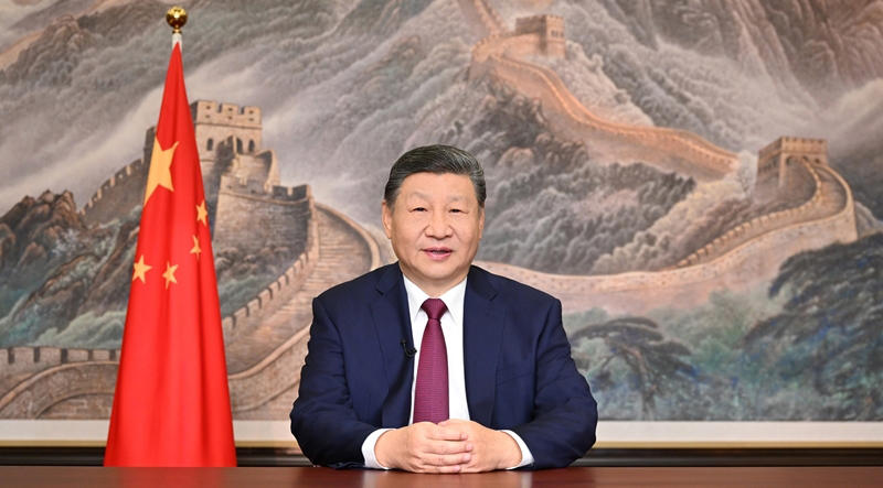 国家主席习近平发表二〇二六年新年贺词